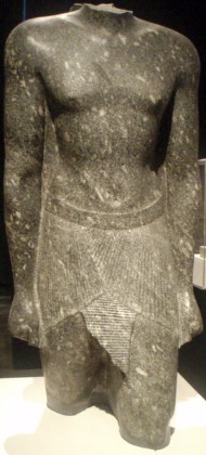 Torso in de Egyptische kunst